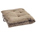matelas banquette indien reversible double face beige madam stoltz