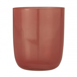 Photophore verre soufflé IB Laursen rose