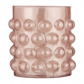 ib laursen photophore chic verre rose style 70 s
