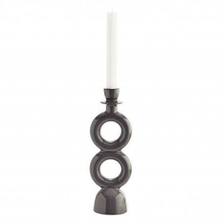 madam stoltz bougeoir style retro gres gris fonce