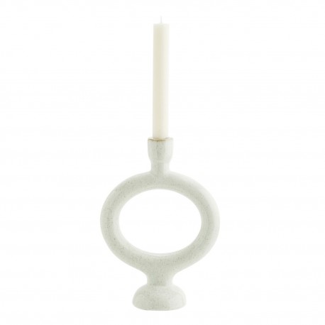 bougeoir blanc gres retro vintage madam stoltz