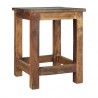 table de chevet rustique tabouret bois recycle ib laursen