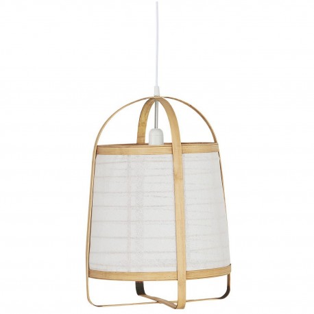 Suspension style lanterne japonaise bambou tissu IB Laursen