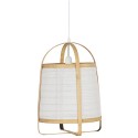 Suspension style lanterne japonaise bambou tissu IB Laursen