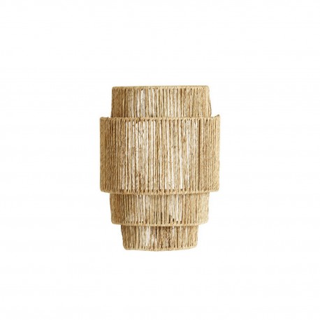 applique murale chic naturelle corde de jute nordal aidos