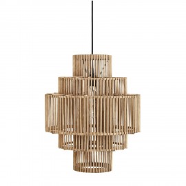Suspension bois de bambou Madam Stoltz