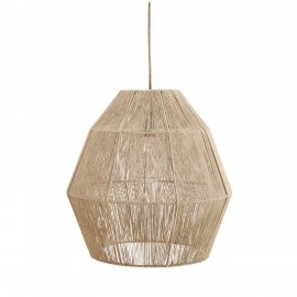 madam stoltz grande suspension en corde de jute naturel