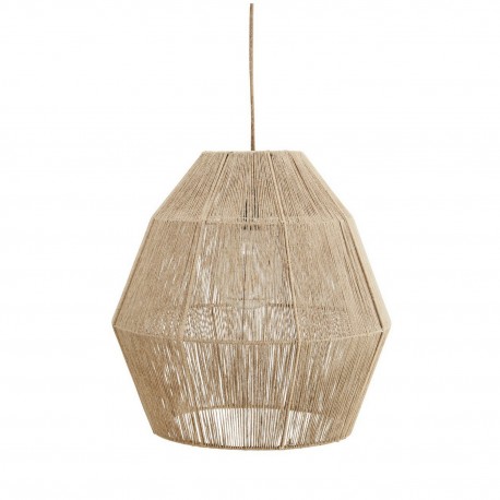 madam stoltz grande suspension en corde de jute naturel