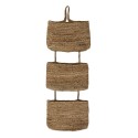 3 paniers rangement suspendu mural jute house doctor rarmla