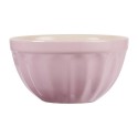 Bol à céréales côtelé grès IB Laursen rose