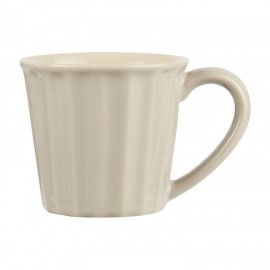 Tasse côtelé grès IB Laursen Mynte gris