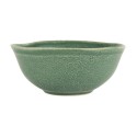 ib laursen bol petit dejeuner gres style rustique vert