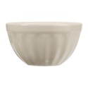 Bol à céréales côtelé grès IB Laursen gris