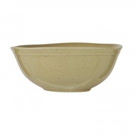 bol petit dejeuner gres style campagne ib laursen jaune moutarde