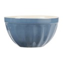 Bol côtelé grès IB Laursen bleu