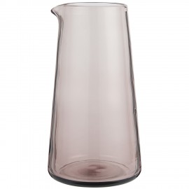 carafe verre design epuree rose mauve ib laursen