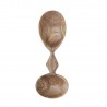 Cuillère sculptée double manguier rustique Madam Stoltz