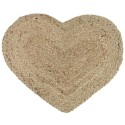 set de table coeur jute naturel beige ib laursen