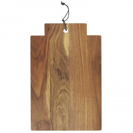 ib laursen grande planche a decouper bois d acacia huile poignee