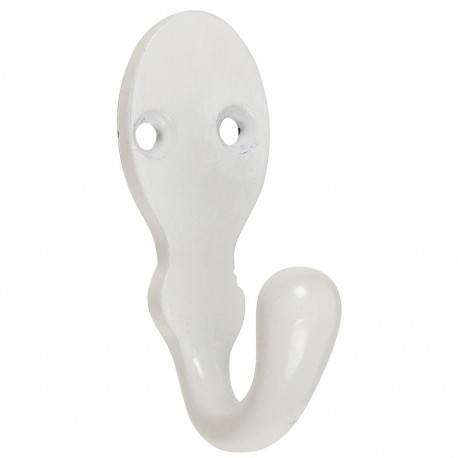 petit crochet mural metal blanc rustique ib laursen