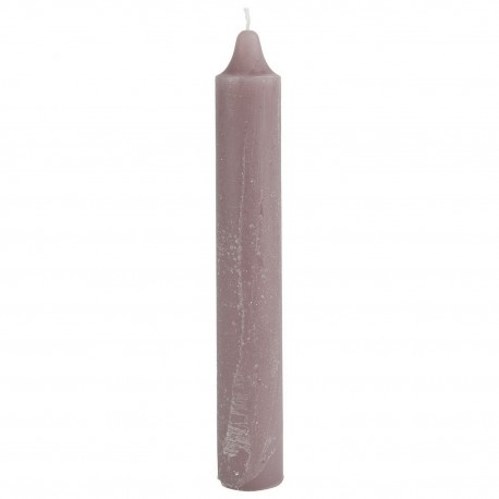 Bougie rustique combustion longue IB Laursen mauve