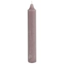 Bougie rustique combustion longue IB Laursen mauve