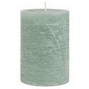 Petite bougie rustique cylindre IB Laursen vert