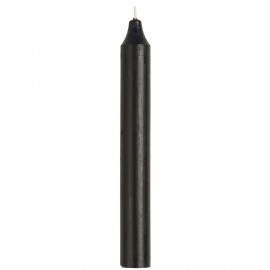 bougie chandelier rustique noire 18 cm combustion longue ib laursen