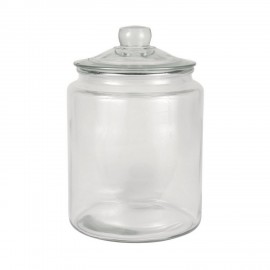 Bocal cuisine xl vintage couvercle verre IB Laursen 5.5 litres