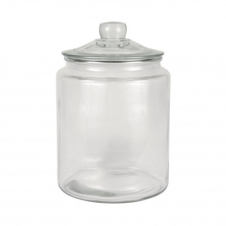 Bocal cuisine xl vintage couvercle verre IB Laursen 5.5 litres