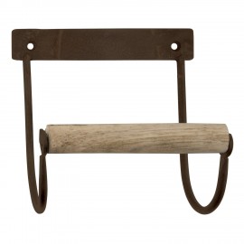 derouleur mural papier wv vintage rouille metal bois ib laursen