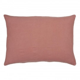 grande taie d oreiller lin vieux rose 50 x 70 cm ib laursen
