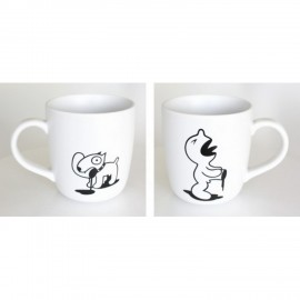 Mug propaganda D Dog hungry