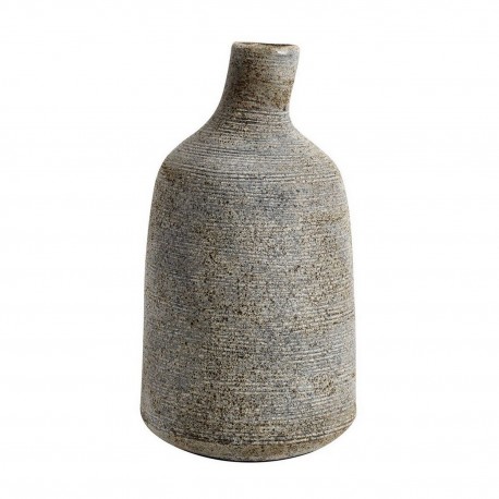 muubs stain vase gris artisanal design terre cuite
