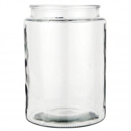 Vase droit verre transparent IB Laursen