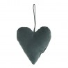 Cœur velours décoration de sapin IB Laursen