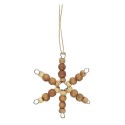 Etoile de sapin suspension bois naturel IB Laursen