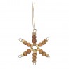 Etoile de sapin suspension bois naturel IB Laursen