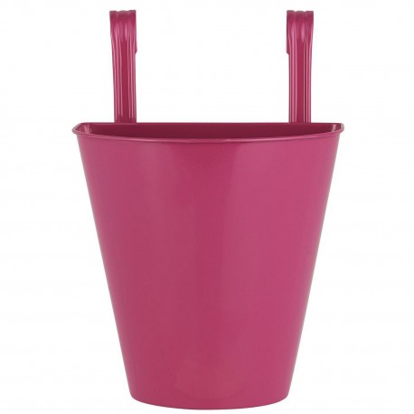cache pot a suspendre metal rose fuschia ib laursen