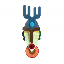 Masque mural décoratif Studio Roof Dakar