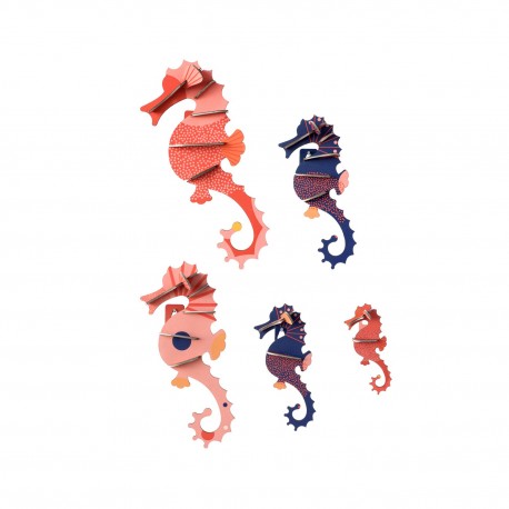 studio roof hippocampes decortion murale