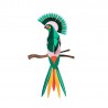 Dekorativer Wandvogel aus Pappe Studio Roof Paradise Bird Gili