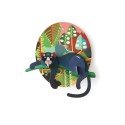 studio roof jungle puma decoration murale animal de la jungle