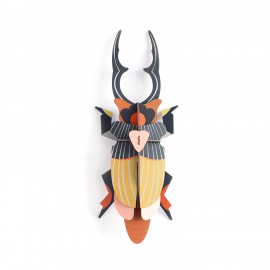 Décoration murale scarabée doryphore Studio Roof Giant Stag Beetle