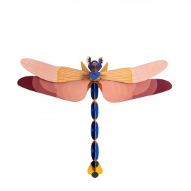 decoration murale insecte libellule studio roof giant dragonfly ttm72