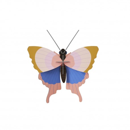 Papillon mural Studio Roof Gold Rim