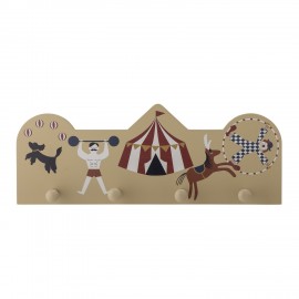 portemanteau mural chambre enfants marron bloomingville miou