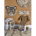 portemanteau mural chambre enfants marron bloomingville miou