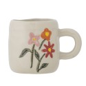 Petit mug grès fleurs Bloomingville Millie