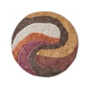 Tapis rond design laine HKliving Mélange